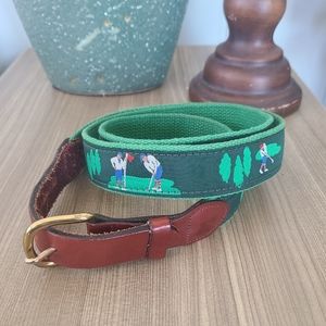 Pop-O Embroidered Golf Belt, Size 46